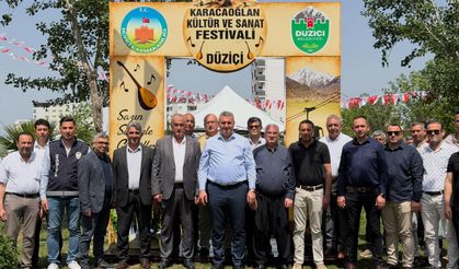 Düziçi Karacaoğlan Kültür Festivali Coşkusu Devam Ediyor