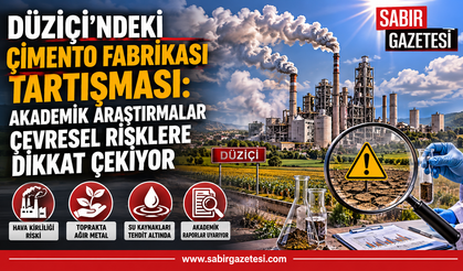 Düziçi’ndeki Çimento Fabrikası Tartışması