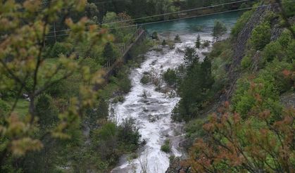 Tokat'taki yüzde 100 doluluk oranına ulaşan Almus Barajı görüntülendi