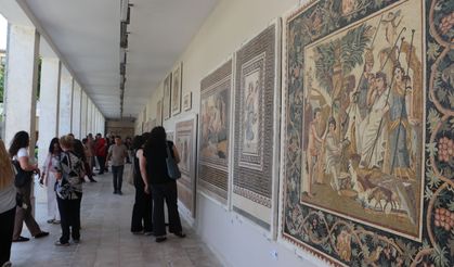 Hatay'da 'Antakya'nın Yerinden Edilmiş Mozaikleri' sergisi açıldı