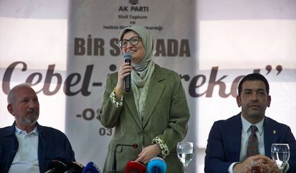 AK Parti Genel Başkan Yardımcısı Uygur, Osmaniye'de konuştu: