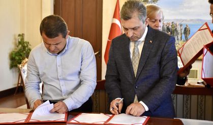 Antalya'da Topçu Yüzbaşı Mustafa Ertuğrul Aker Bataryası'nın ihyası için iş birliği protokolü imzalandı