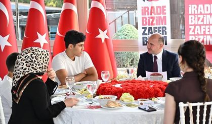 Osmaniye’de Şehit Aileleri ve Gaziler Vefa Sofrasında