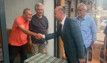 Vali Serdengeçti Zorkun Çarşısında Esnafla Buluştu
