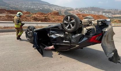İskenderun’da Trafik Kazası 4 Kişi Yaralandı