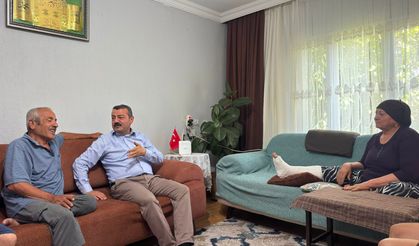 Ökkeş Aksoy’dan Hürü Çot’a Geçmiş Olsun Ziyareti