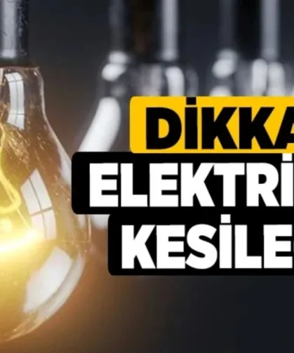 Osmaniye Bahçe İlçesinde Elektrik Kesintileri