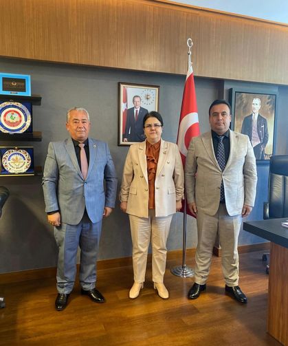 Ak Parti'li Yanık, MHP'li Yerel Yöneticileri Ağırladı