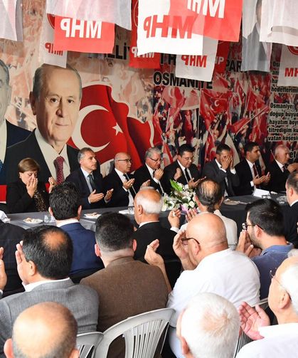 Başkan Çenet MHP Bayramlaşmasında