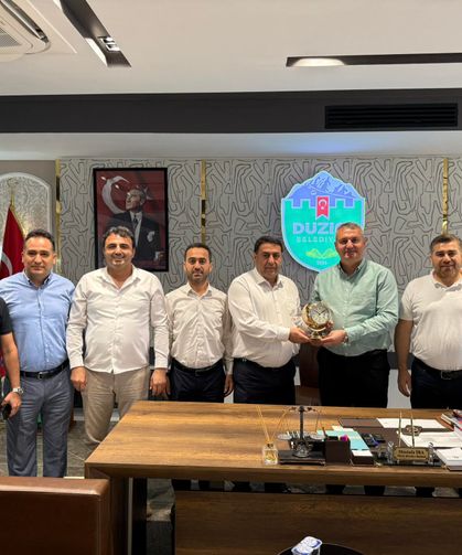 Başkan İba AK Parti Heyetini Ağırladı