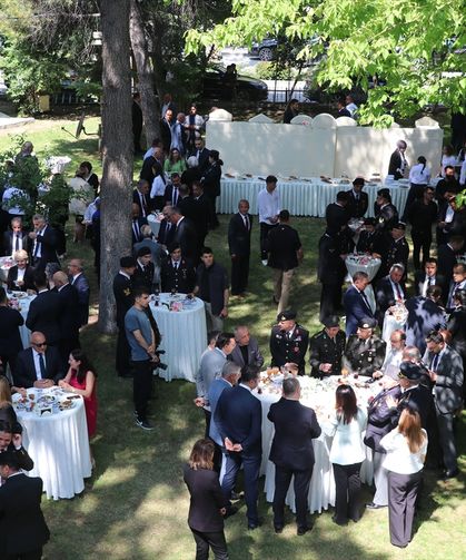 Burdur'da bayramlaşma programı düzenlendi