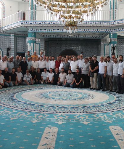 Bülbül Camii’nde Toplantı ve Veda Programı