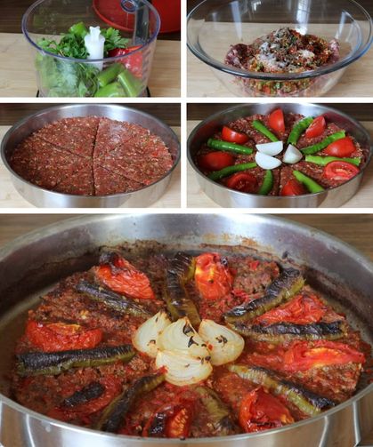 Hatay Usulü Tepsi Kebabı Göz Dolduruyor