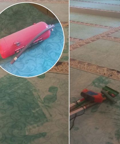 Camiye Saldırgan Şaka Cemaat Tepkili!