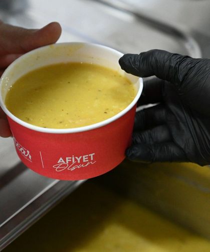 Öğrencilere Sıcak Çorba İkramı