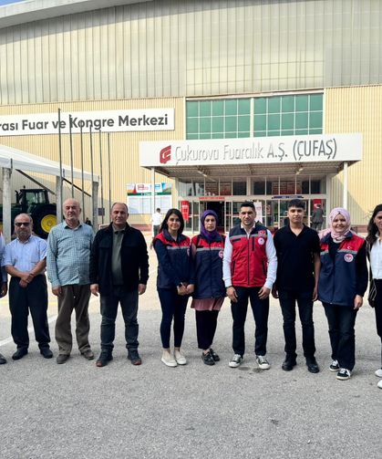 Düziçi Heyeti Adana Tarım ve Sera Fuarına Katıldı
