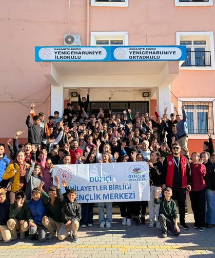 Düziçi’nde Okul Bahçesi Festivale Döndü