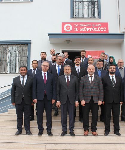 Arpaguş Osmaniye İl Müftülüğünü Ziyaret Etti