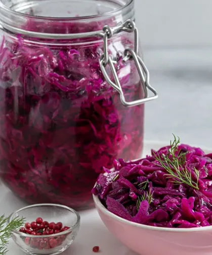 Mor Lahana Turşusu Nasıl Yapılır? Evde Kıtır Mor Lahana Turşusu Tarifi