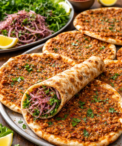 Ramazan Sofralarına Yakışır Osmaniye Usulü Ev Lahmacunu