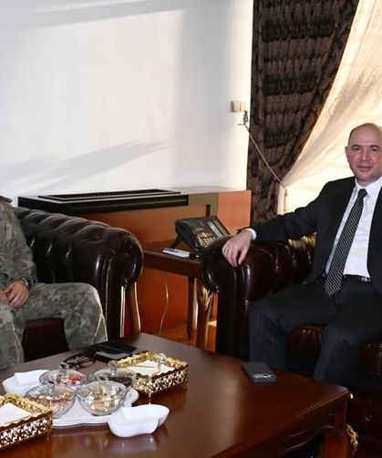 Osmaniye Valisi Serdengeçti’den Komutan Yılmaz’a Teşekkür