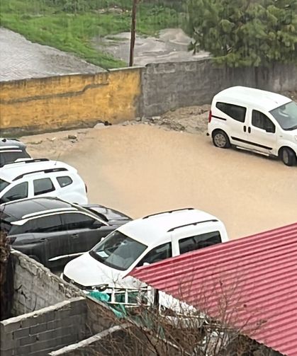 Osmaniye de bardaktan boşalırcasına bereket yağıyor