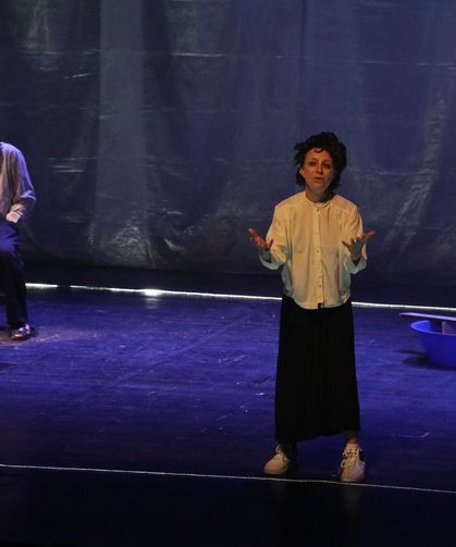 Adana'da 'Yakish ve Poupche' adlı tiyatro oyunu sahnelendi