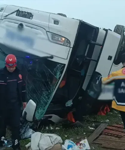 Bayram Sabahı Osmaniye Seferinde Otobüs Faciası