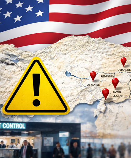 ABD 'den Osmaniye Dahil 22 İl  İçin Seyahat Kısıtlaması Gündeme Geldi!