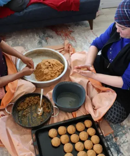 Bayram Sofralarında İçli Köfte Mesaisi