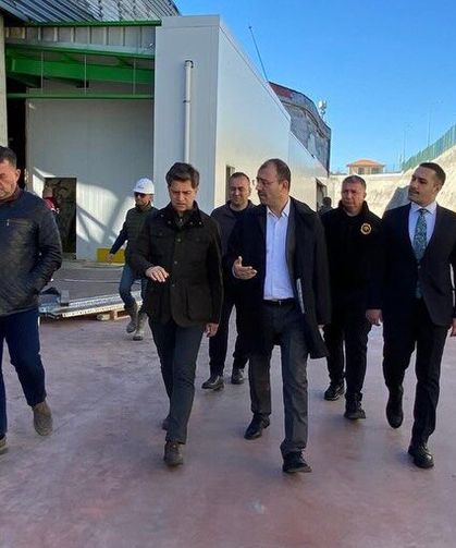 Kaymakam Dolu, Şenpiliç Fabrikasını Yerinde İnceledi