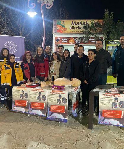 Osmaniye'de Sağlık Ekipleri Vatandaşla Buluştu