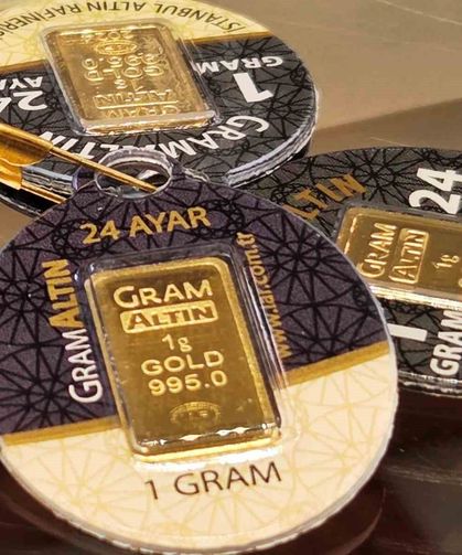 Gram Altın Sert Düştü  Bayram Öncesi Kuyumcular Doldu