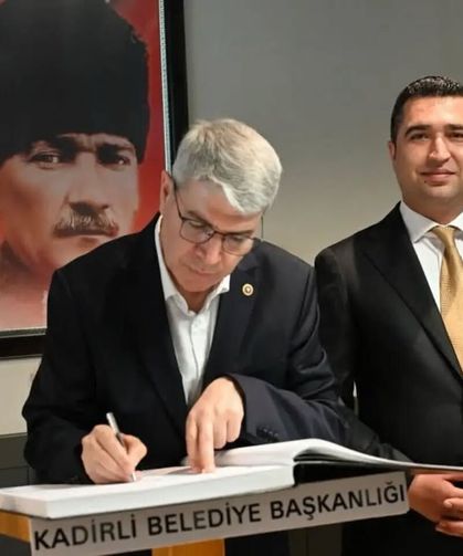 Seydi Gülsoy’dan Kadirli Belediye Başkanı Olcar’a Ziyaret