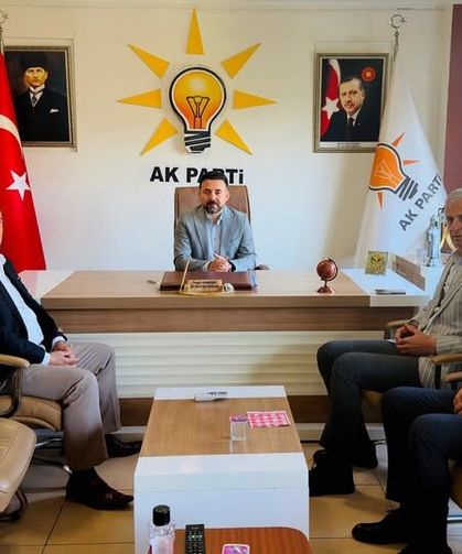 AK Parti Düziçi İlçe Başkanlığı’nda Siyasi Ziyaret