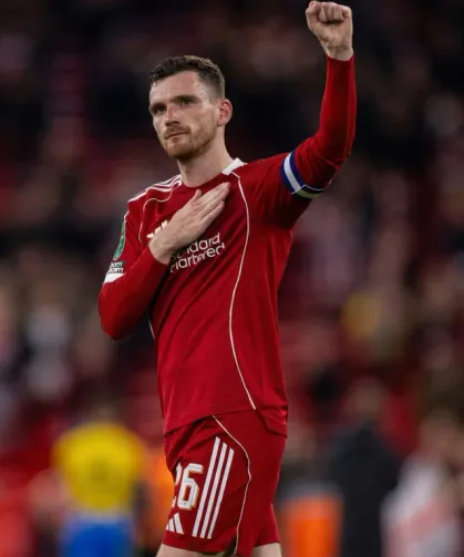 Liverpool’dan Ayrılık: Andrew Robertson Sezon Sonu Veda Ediyor