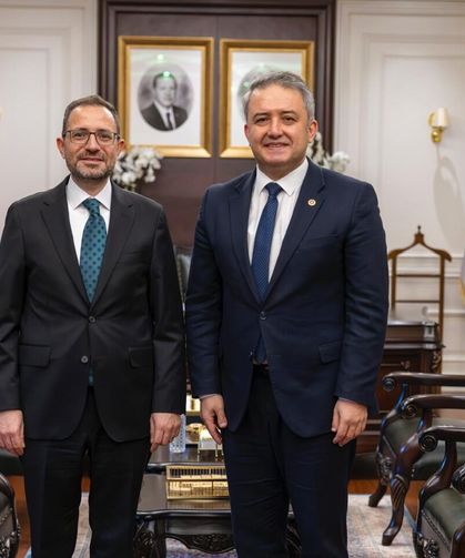 İsa Mesih Şahin’den Bakan Yardımcısına Ziyaret