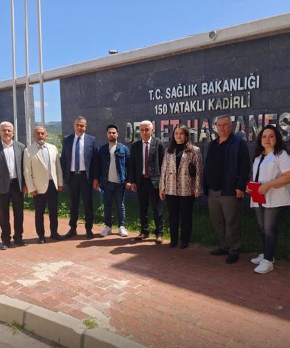 İnsan Hakları Kurulu Kadirli Devlet Hastanesi’ni Denetledi