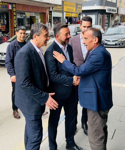 AK Parti Düziçi Teşkilatından Esnaf Ziyareti