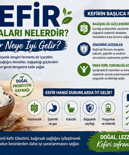 Kefir Faydaları Nelerdir? Kefir Neye İyi Gelir?