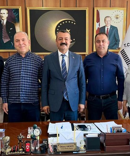 Yarbaşı Belediye Başkanı Ökkeş Aksoy Öğretmenleri Ağırladı