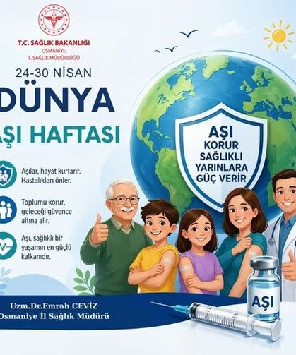 Sağlık Müdürlüğünden Aşı Uyarısı
