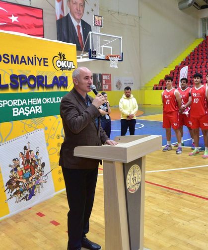 Osmaniye'de Okul Sporları 3X3 Basketbol Grup Birinciliği müsabakaları başladı
