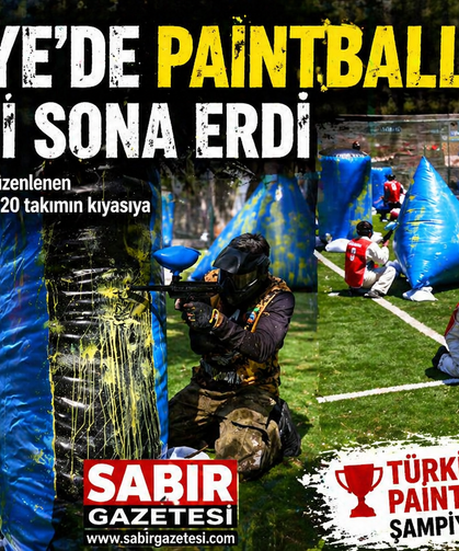 Osmaniye’de Paintball Heyecanı Sona Erdi