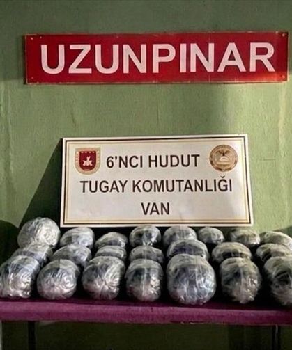 Van ve Hatay sınır hatlarında uyuşturucu ele geçirildi