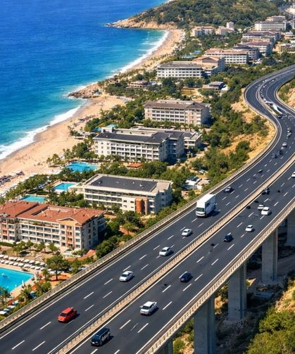 Antalya-Alanya Otoyolu Turizme Hız Katacak