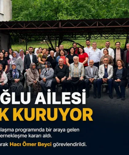 Düziçi'nde Beycioğlu Ailesi Dernek Kuruyor