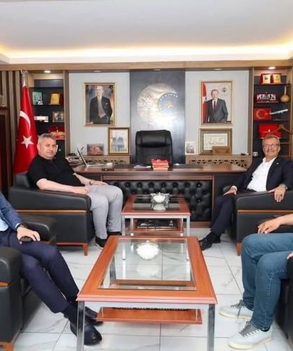 Dört Belediye Başkanı Bir Araya Geldi