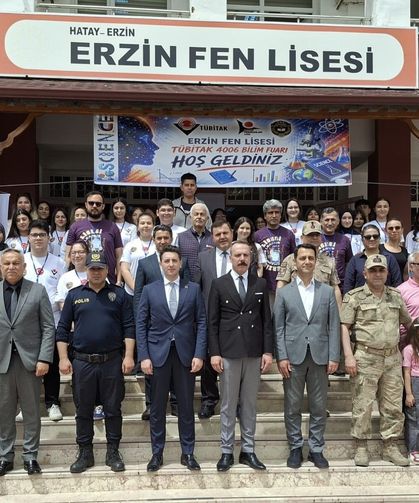 Erzin Fen Lisesi’nde Bilim Fuarı Açılışı Gerçekleştirildi