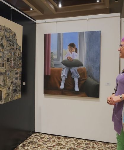 Mersin'de BN Sanat Akademisi 2. Resim Yarışması'nda ödüller sahiplerini buldu